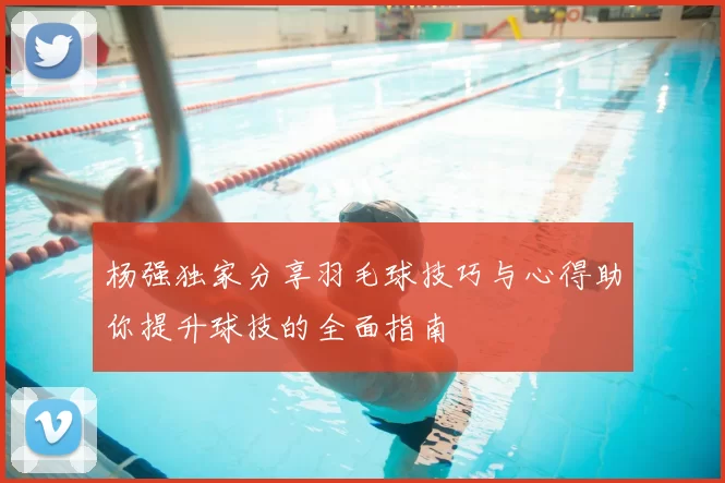 杨强独家分享羽毛球技巧与心得助你提升球技的全面指南