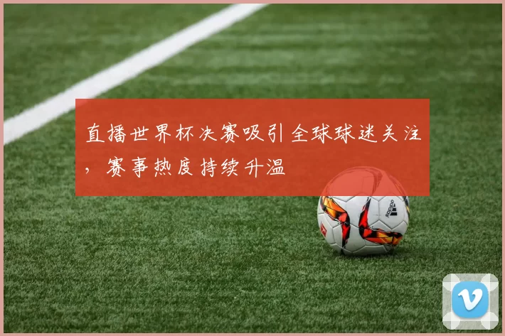 直播世界杯决赛吸引全球球迷关注,赛事热度持续升温