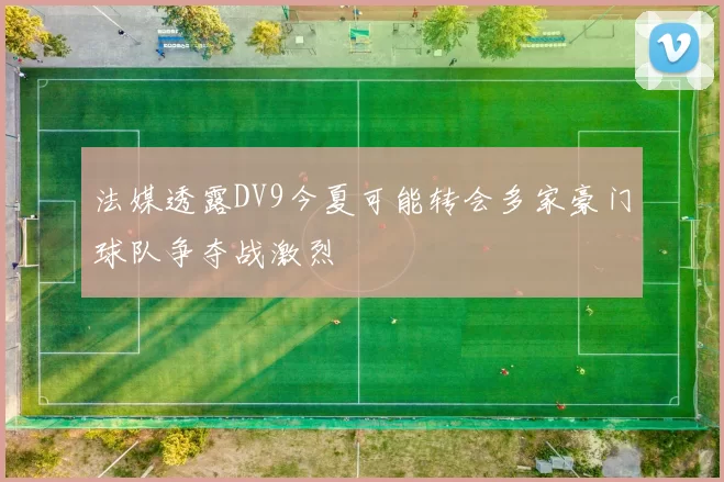 法媒透露DV9今夏可能转会多家豪门球队争夺战激烈