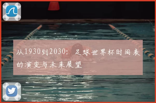 从1930到2030:足球世界杯时间表的演变与未来展望